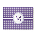 Gingham Print Area Rug (Personalized)