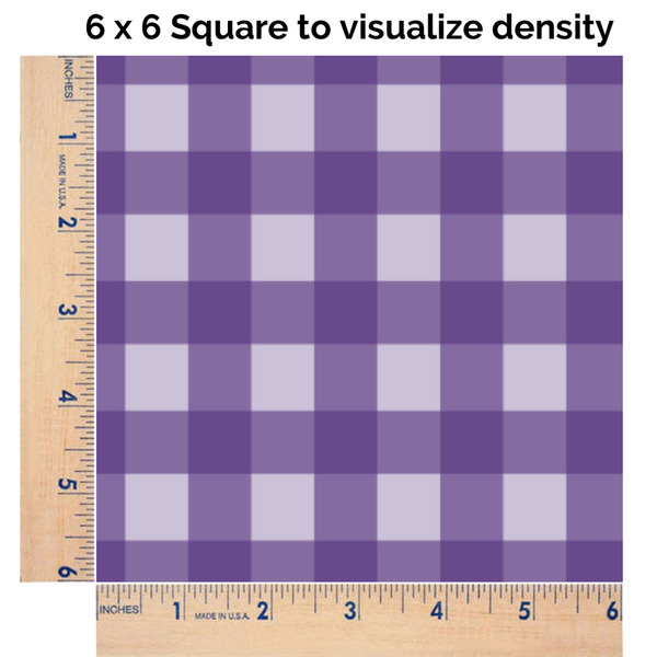 Gingham Print 6x6 Swatch of Fabric