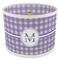 Gingham Print 8" Drum Lampshade - ANGLE Poly-Film
