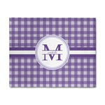Gingham Print 8' x 10' Indoor Area Rug (Personalized)