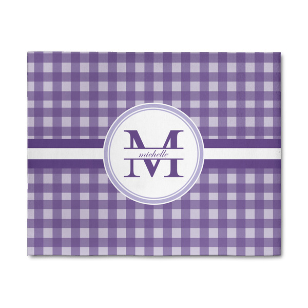 Custom Gingham Print 8' x 10' Patio Rug (Personalized)
