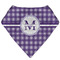 Gingham Print Bandana Bib (Personalized)
