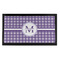 Gingham Print Bar Mat - Small (Personalized)