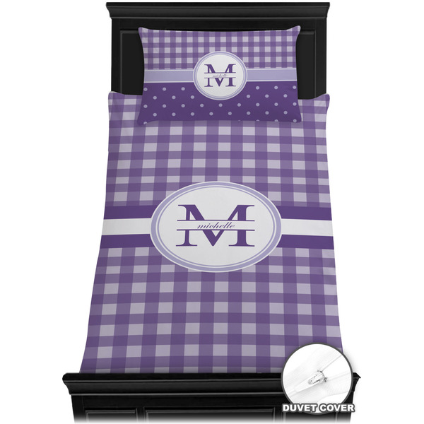 Gingham Print Bedding Set (TwinXL) - Duvet