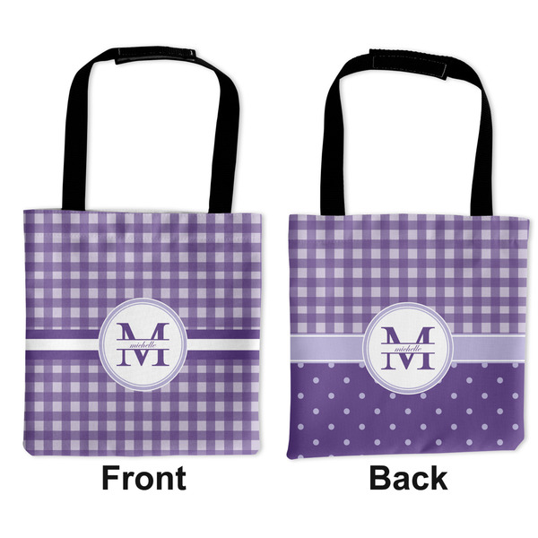 Gingham Print Car Bag - Apvl