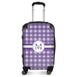 Gingham Print Suitcase - 20" Carry On (Personalized)