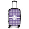 Gingham Print Carry-On Travel Bag - With Handle