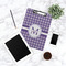 Gingham Print Clipboard - Lifestyle Photo