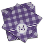 Gingham Print Cloth Napkins (Set of 4) (Personalized)