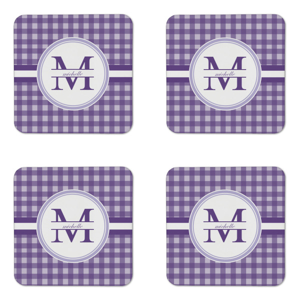 Gingham Print Coaster Set - APPROVAL