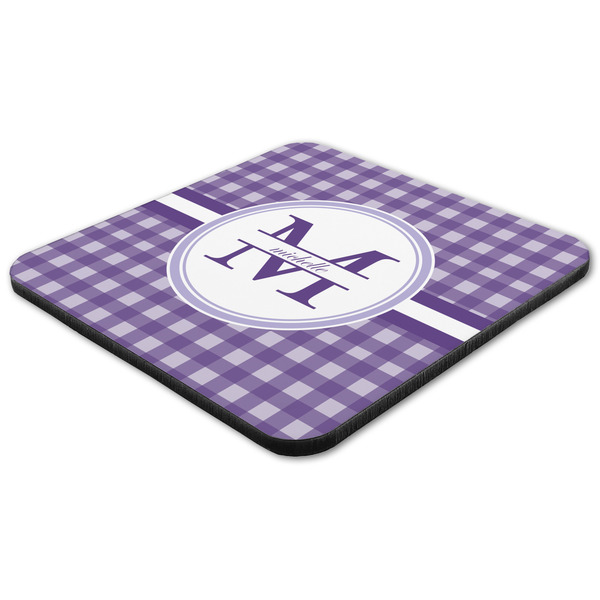 Gingham Print Coaster Set - FLAT (one)