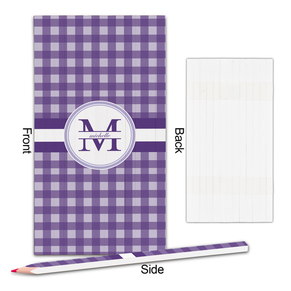 Gingham Print Colored Pencils - Approval