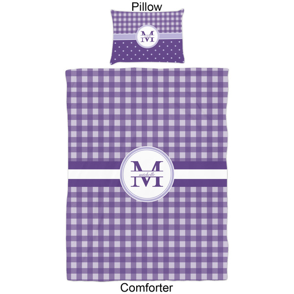 Gingham Print Comforter Set - Twin - Approval