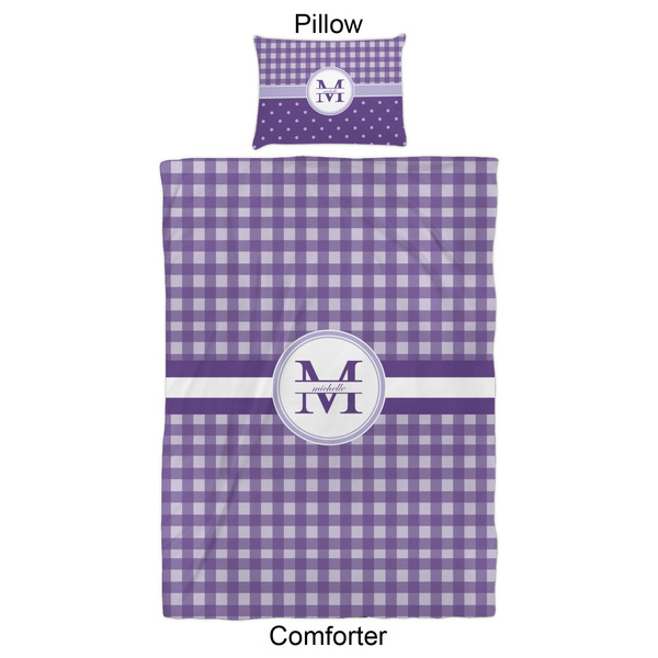 Gingham Print Comforter Set - Twin XL - Approval