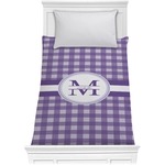Gingham Print Comforter - Twin XL (Personalized)