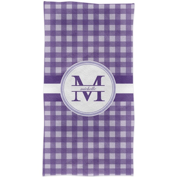 Gingham Print Crib Comforter/Quilt - Apvl