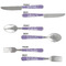 Gingham Print Cutlery Set - APPROVAL