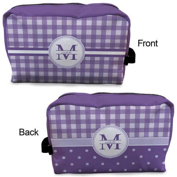 Gingham Print Dopp Kit - Approval