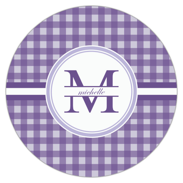 Gingham Print Drink Topper - Small - Single