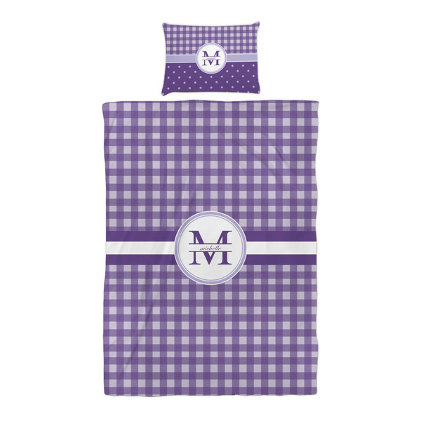 Gingham Print Duvet Cover Set - Twin XL - Alt Approval