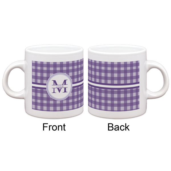 Gingham Print Espresso Cup - Apvl