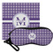 Gingham Print Personalized Eyeglass Case & Cloth