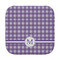 Gingham Print Face Towel (Personalized)