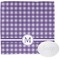Gingham Print Wash Cloth with soap