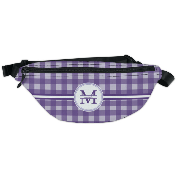 Custom Gingham Print Fanny Pack - Classic Style (Personalized)