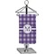 Gingham Print Finger Tip Towel - Full Print (Personalized)