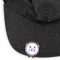Gingham Print Golf Ball Marker Hat Clip - Main - GOLD