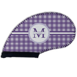 Gingham Print Golf Club Iron Cover (Personalized)