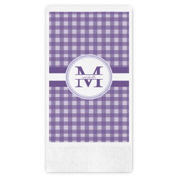 Gingham Print Guest Paper Towels - Full Color (Personalized)