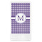 Gingham Print Guest Napkin - Front View