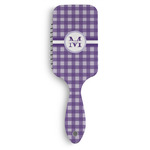 Gingham Print Hair Brushes (Personalized)