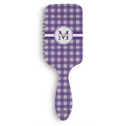 Gingham Print Hair Brushes (Personalized)