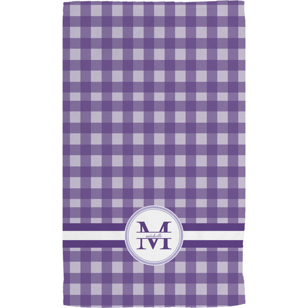 Gingham Hand Towel (Personalized)