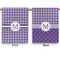 Gingham Print House Flags - Double Sided - APPROVAL