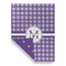 Gingham Print House Flags - Double Sided - FRONT FOLDED