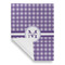 Gingham Print House Flags - Single Sided - FRONT FOLDED