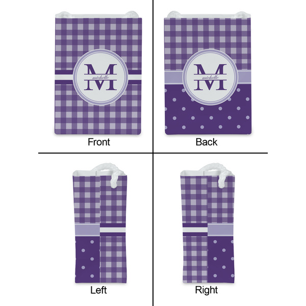 Gingham Print Jewelry Gift Bag - Gloss - Approval