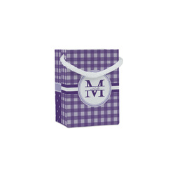 Gingham Print Jewelry Gift Bags (Personalized)