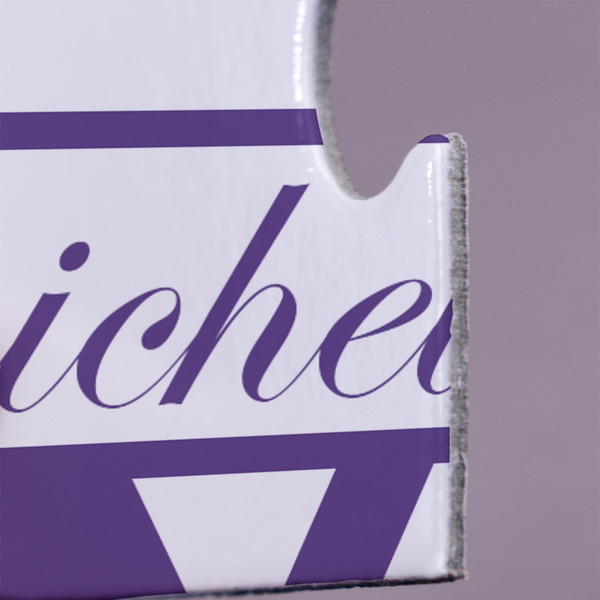 Gingham Print Jigsaw Puzzle 30 Piece  - Close Up