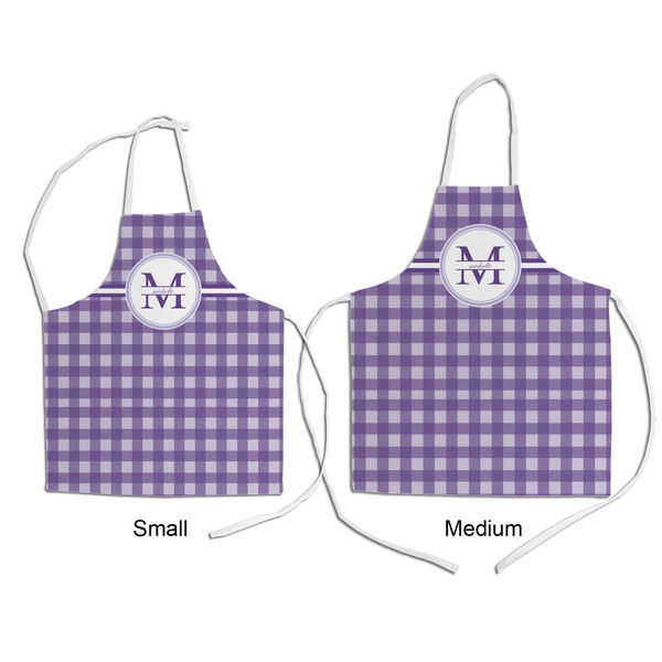 Gingham Print Kid's Aprons - Comparison