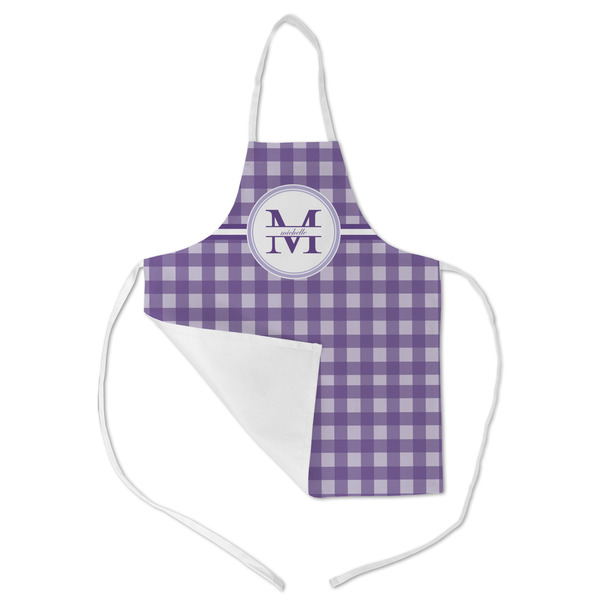 Gingham Print Kid's Aprons - Medium - Main (med/lrg)