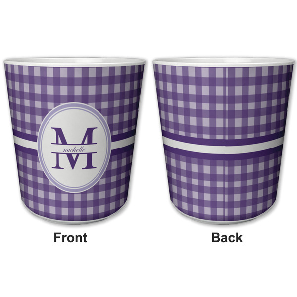 Gingham Print Kids Cup - APPROVAL