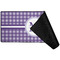 Gingham Print Large Gaming Mats - FRONT W/ FOLD