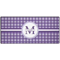 Gingham Print Gaming Mouse Pad (Personalized)