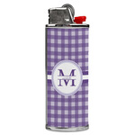 Gingham Print Case for BIC Lighters (Personalized)