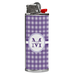 Gingham Print Case for BIC Lighters (Personalized)